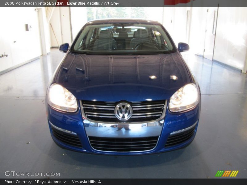 Laser Blue Metallic / Art Grey 2008 Volkswagen Jetta SE Sedan