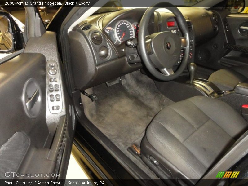 Black / Ebony 2008 Pontiac Grand Prix Sedan