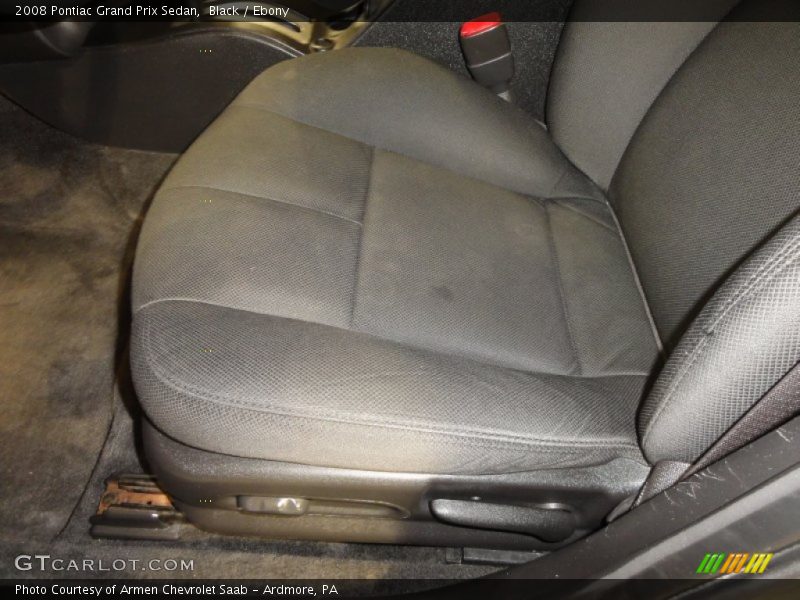Black / Ebony 2008 Pontiac Grand Prix Sedan