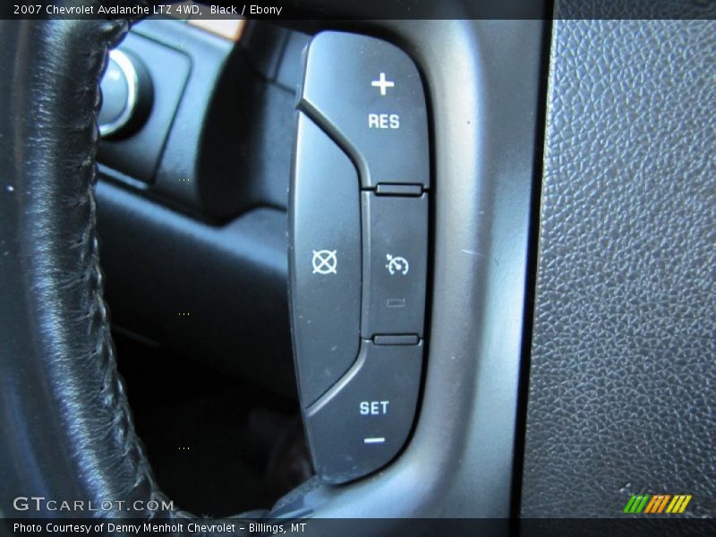 Black / Ebony 2007 Chevrolet Avalanche LTZ 4WD
