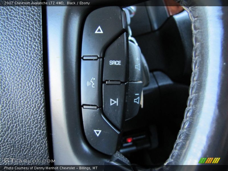 Black / Ebony 2007 Chevrolet Avalanche LTZ 4WD