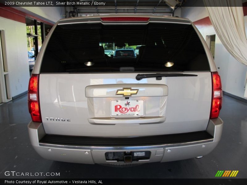 Silver Birch Metallic / Ebony 2009 Chevrolet Tahoe LTZ