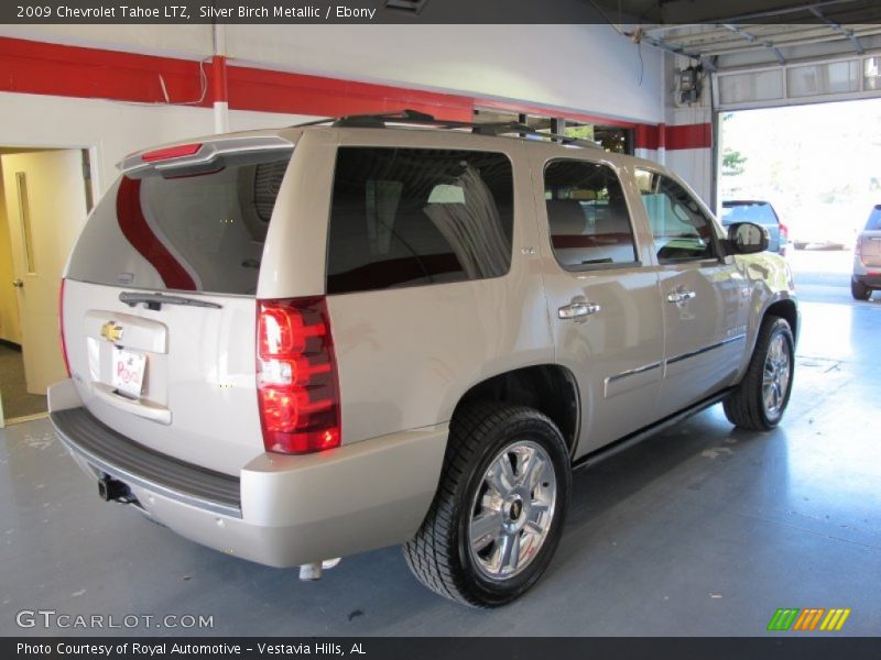 Silver Birch Metallic / Ebony 2009 Chevrolet Tahoe LTZ