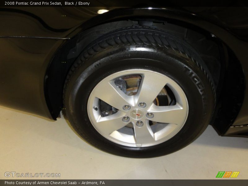 Black / Ebony 2008 Pontiac Grand Prix Sedan