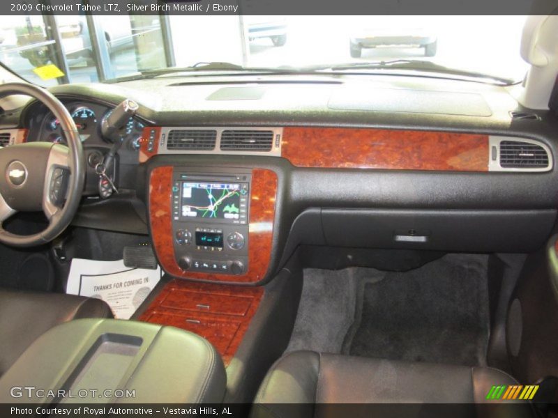 Silver Birch Metallic / Ebony 2009 Chevrolet Tahoe LTZ