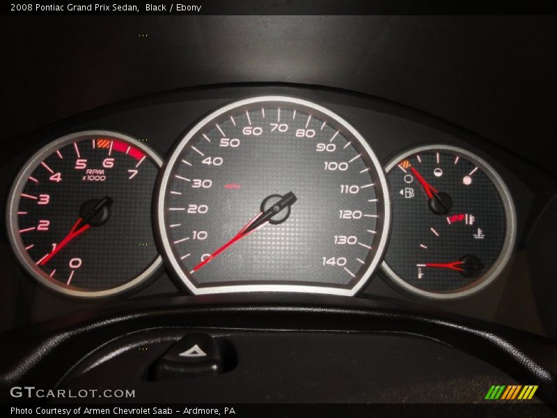 Black / Ebony 2008 Pontiac Grand Prix Sedan