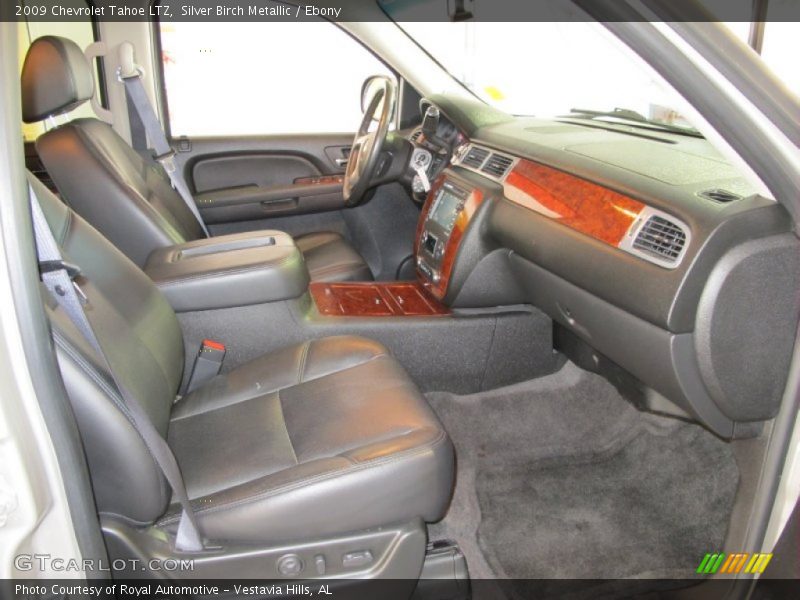 Silver Birch Metallic / Ebony 2009 Chevrolet Tahoe LTZ