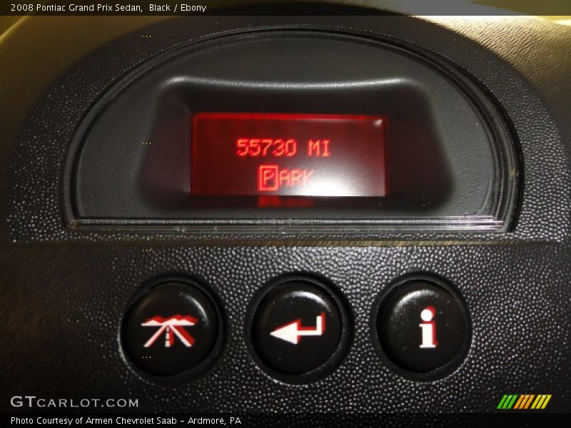 Black / Ebony 2008 Pontiac Grand Prix Sedan