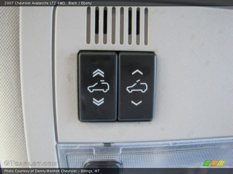 Black / Ebony 2007 Chevrolet Avalanche LTZ 4WD