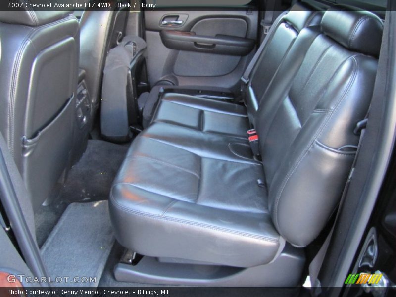 Black / Ebony 2007 Chevrolet Avalanche LTZ 4WD