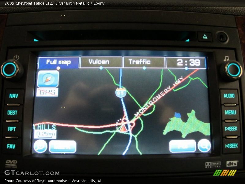 Navigation of 2009 Tahoe LTZ