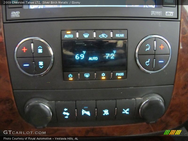 Silver Birch Metallic / Ebony 2009 Chevrolet Tahoe LTZ