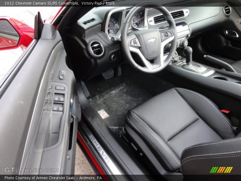 Victory Red / Black 2012 Chevrolet Camaro SS/RS Convertible