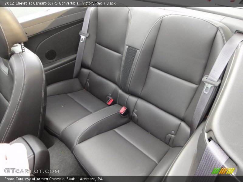 Victory Red / Black 2012 Chevrolet Camaro SS/RS Convertible