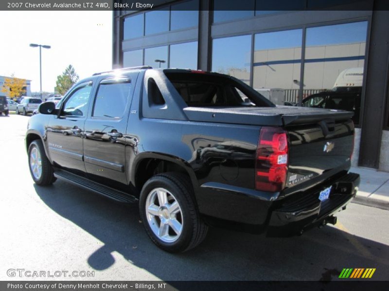 Black / Ebony 2007 Chevrolet Avalanche LTZ 4WD