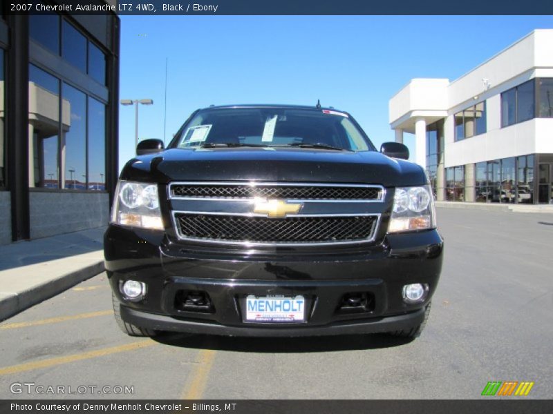 Black / Ebony 2007 Chevrolet Avalanche LTZ 4WD