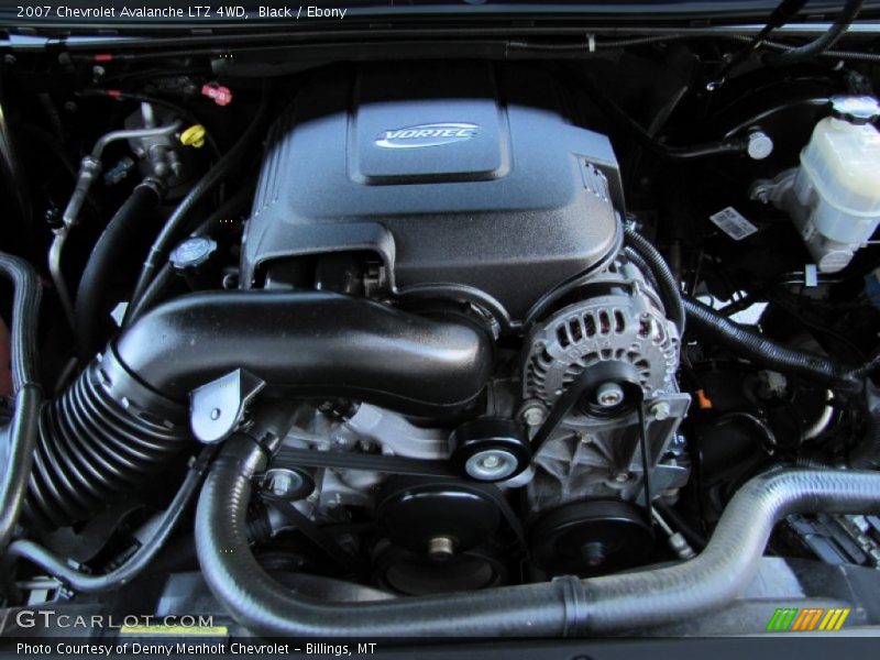 Black / Ebony 2007 Chevrolet Avalanche LTZ 4WD