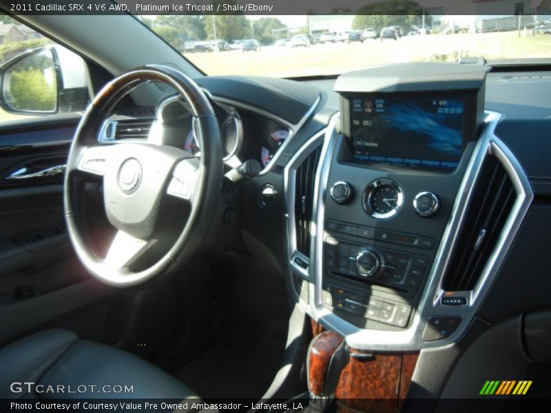 Platinum Ice Tricoat / Shale/Ebony 2011 Cadillac SRX 4 V6 AWD