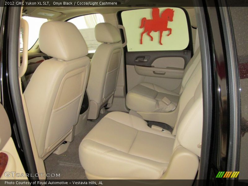 Onyx Black / Cocoa/Light Cashmere 2012 GMC Yukon XL SLT