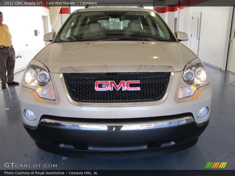 Gold Mist Metallic / Cashmere 2012 GMC Acadia SLT
