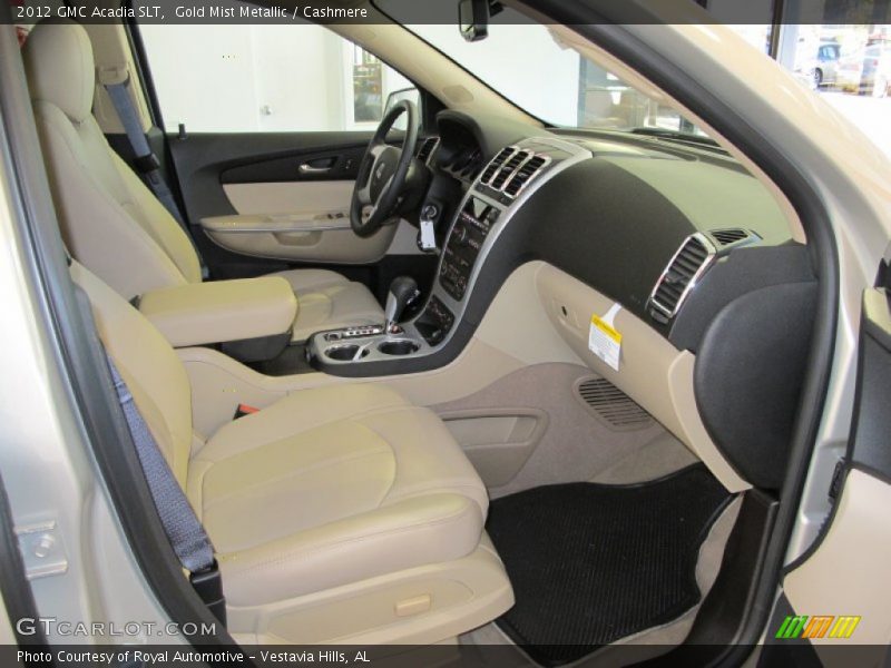 Gold Mist Metallic / Cashmere 2012 GMC Acadia SLT
