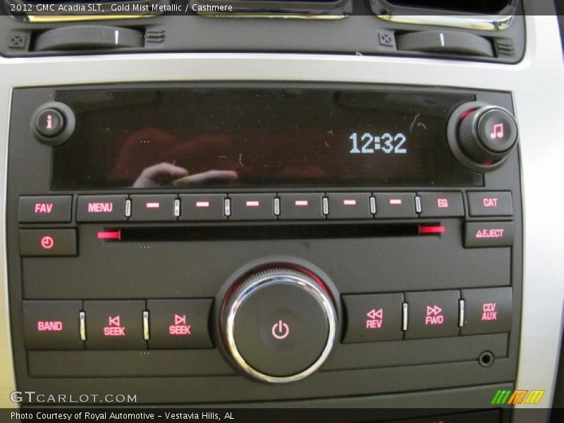 Gold Mist Metallic / Cashmere 2012 GMC Acadia SLT