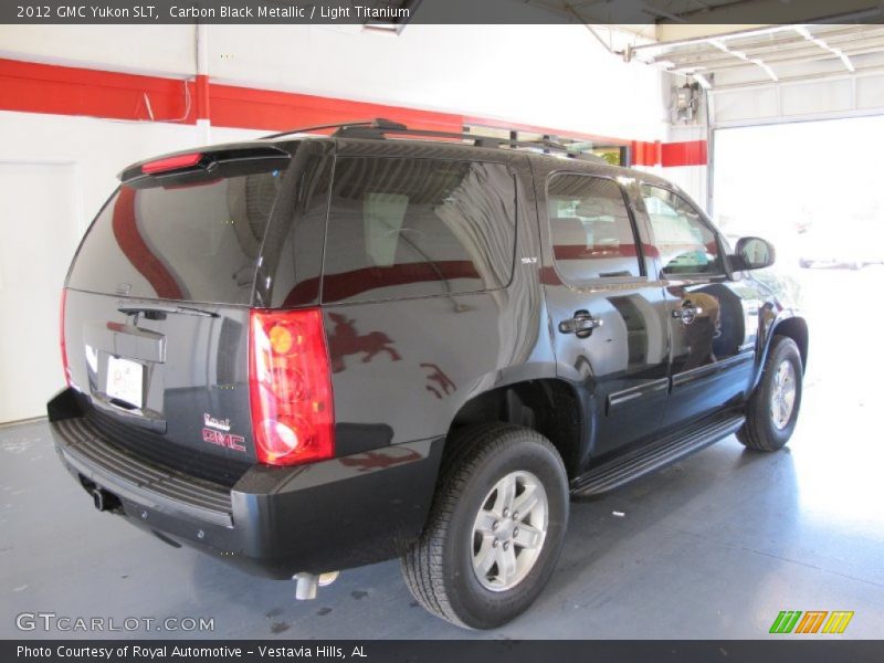 Carbon Black Metallic / Light Titanium 2012 GMC Yukon SLT
