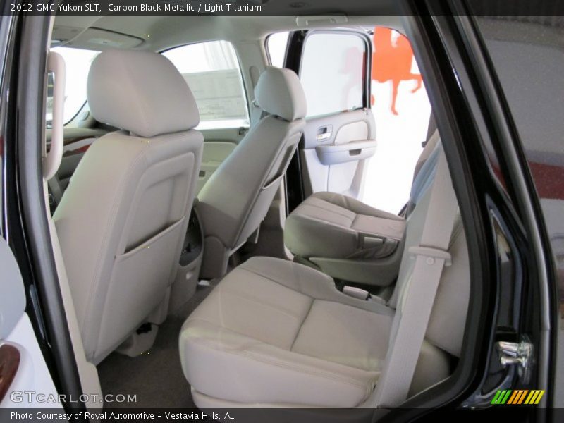 Carbon Black Metallic / Light Titanium 2012 GMC Yukon SLT