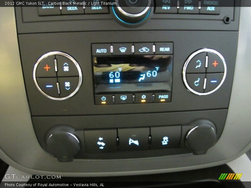 Controls of 2012 Yukon SLT