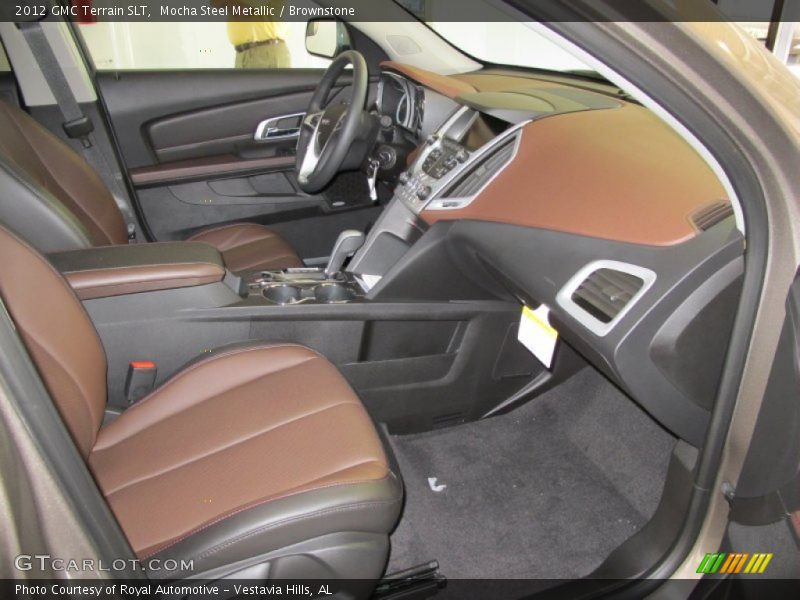 Mocha Steel Metallic / Brownstone 2012 GMC Terrain SLT