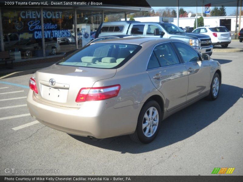 Desert Sand Metallic / Bisque 2009 Toyota Camry XLE