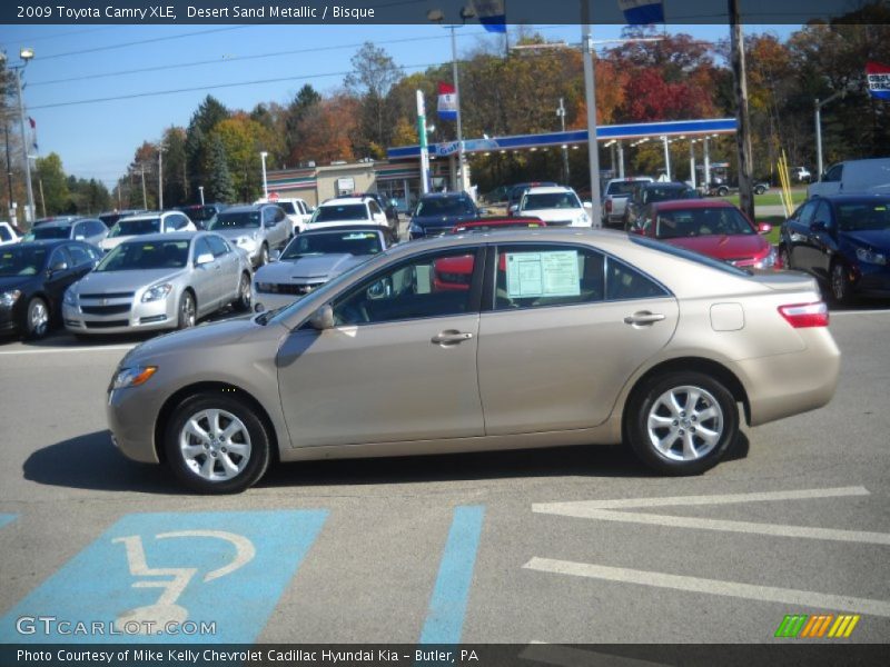 Desert Sand Metallic / Bisque 2009 Toyota Camry XLE