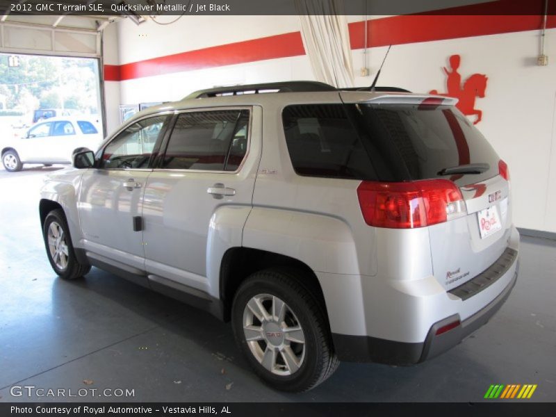Quicksilver Metallic / Jet Black 2012 GMC Terrain SLE