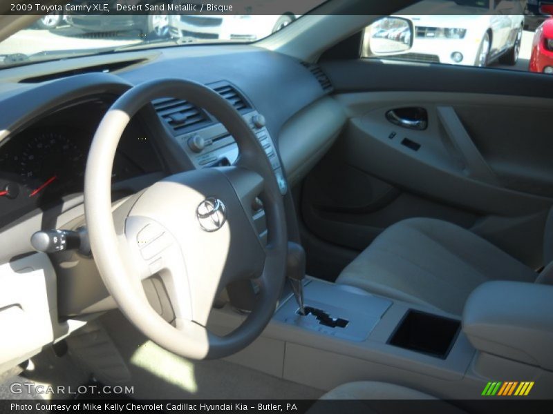 Desert Sand Metallic / Bisque 2009 Toyota Camry XLE