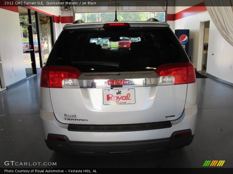 Quicksilver Metallic / Jet Black 2012 GMC Terrain SLE