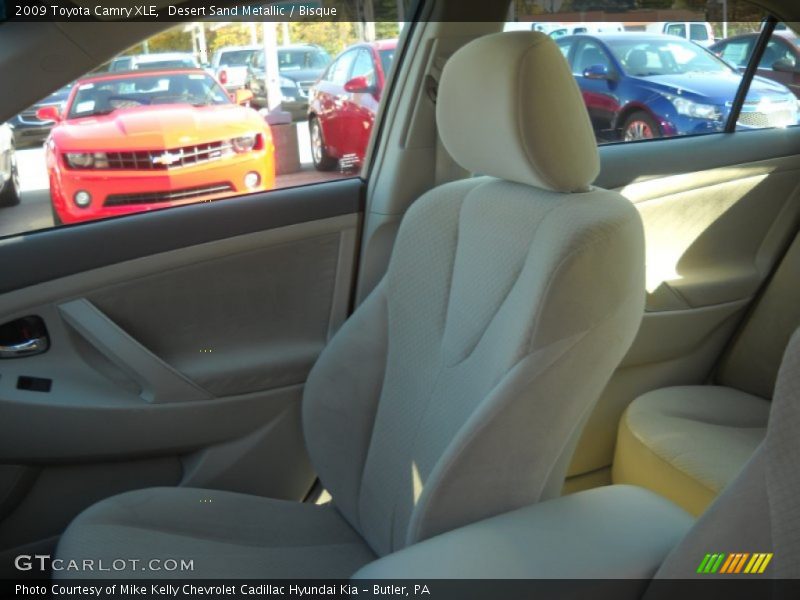 Desert Sand Metallic / Bisque 2009 Toyota Camry XLE