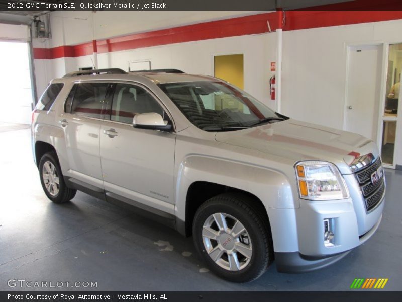 Quicksilver Metallic / Jet Black 2012 GMC Terrain SLE