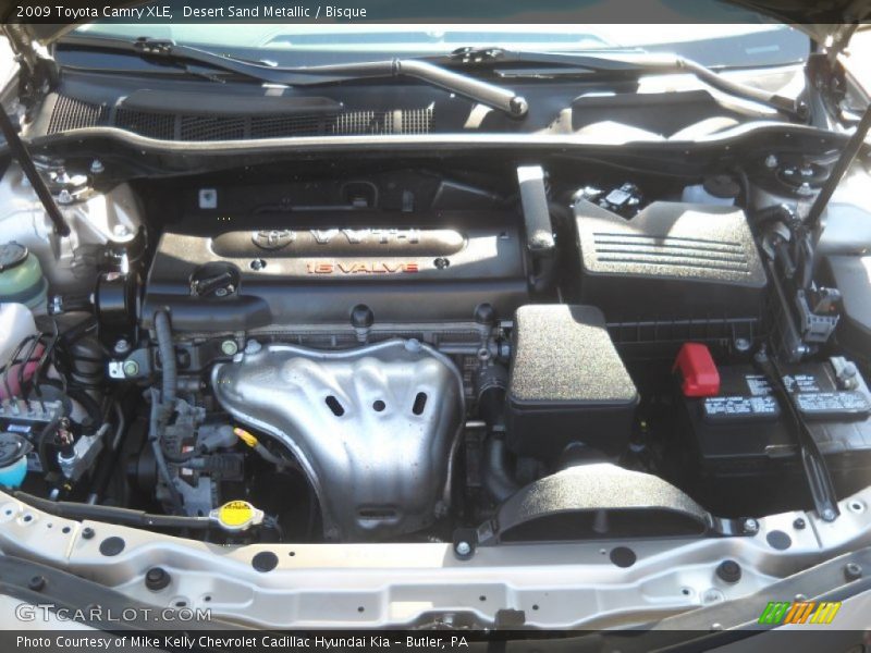 Desert Sand Metallic / Bisque 2009 Toyota Camry XLE