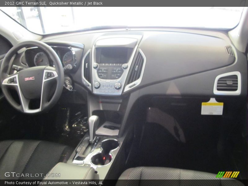 Quicksilver Metallic / Jet Black 2012 GMC Terrain SLE