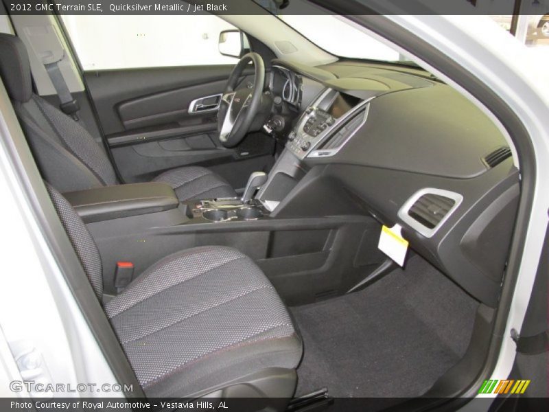Quicksilver Metallic / Jet Black 2012 GMC Terrain SLE