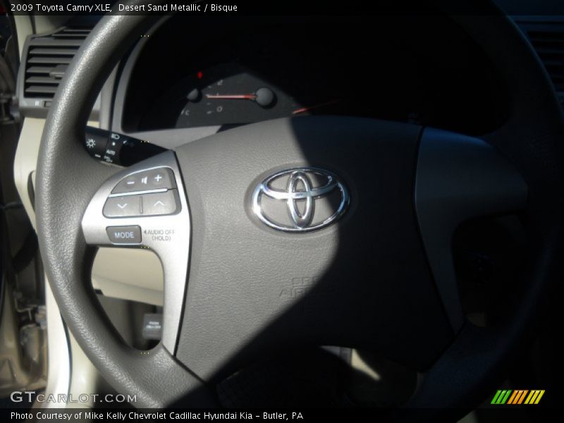 Desert Sand Metallic / Bisque 2009 Toyota Camry XLE