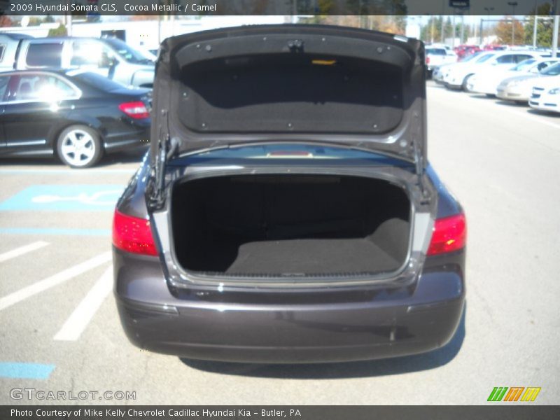Cocoa Metallic / Camel 2009 Hyundai Sonata GLS