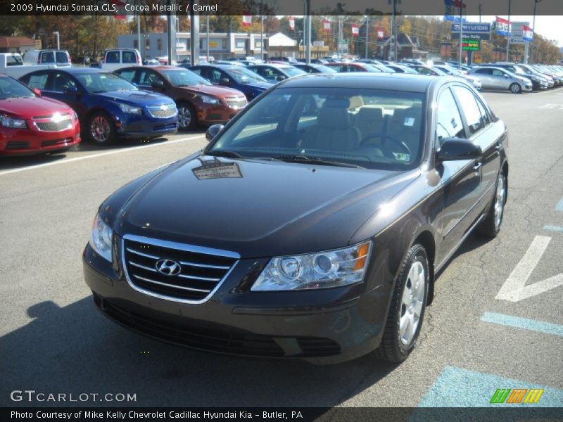 Cocoa Metallic / Camel 2009 Hyundai Sonata GLS