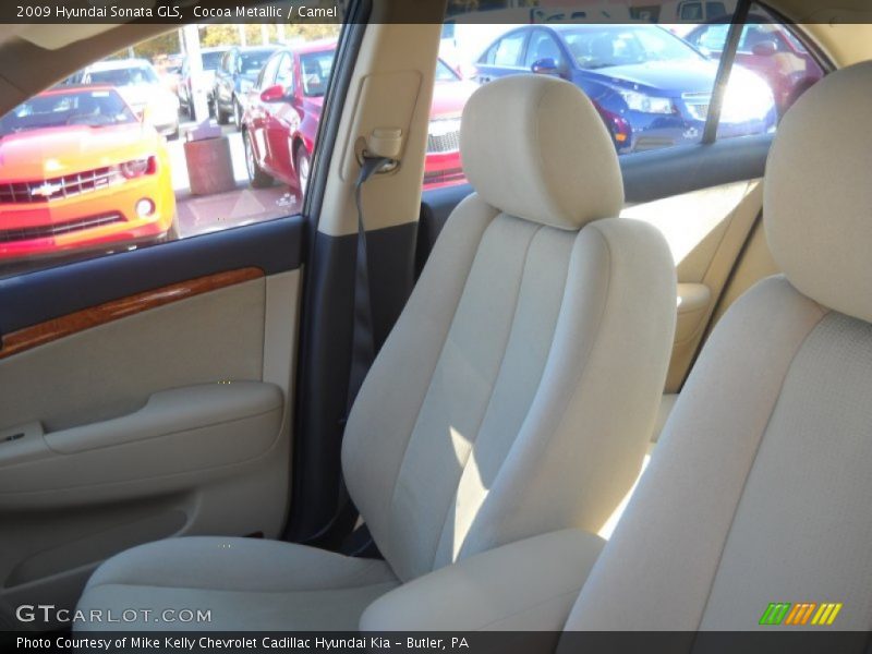 Cocoa Metallic / Camel 2009 Hyundai Sonata GLS