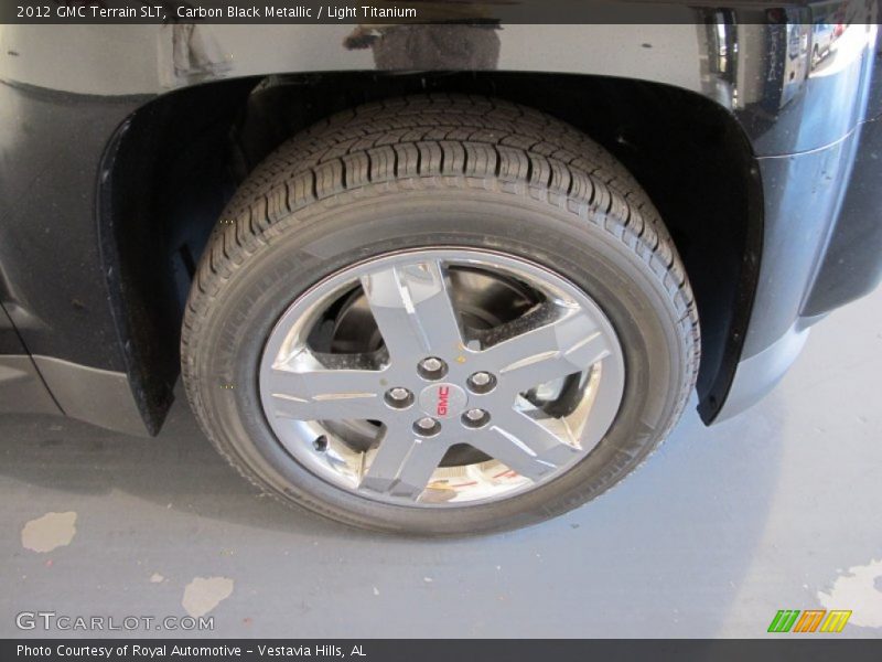Carbon Black Metallic / Light Titanium 2012 GMC Terrain SLT