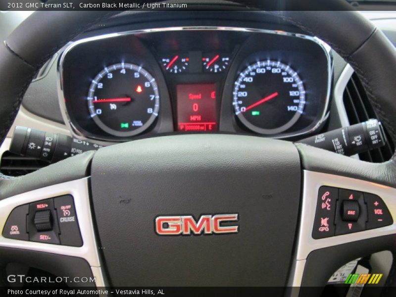 Carbon Black Metallic / Light Titanium 2012 GMC Terrain SLT