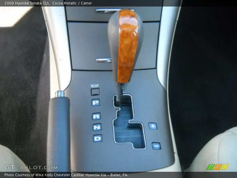 Cocoa Metallic / Camel 2009 Hyundai Sonata GLS