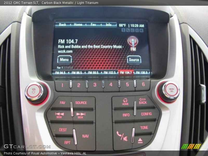 Audio System of 2012 Terrain SLT