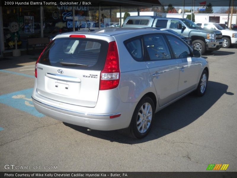 Quicksilver / Black 2009 Hyundai Elantra Touring