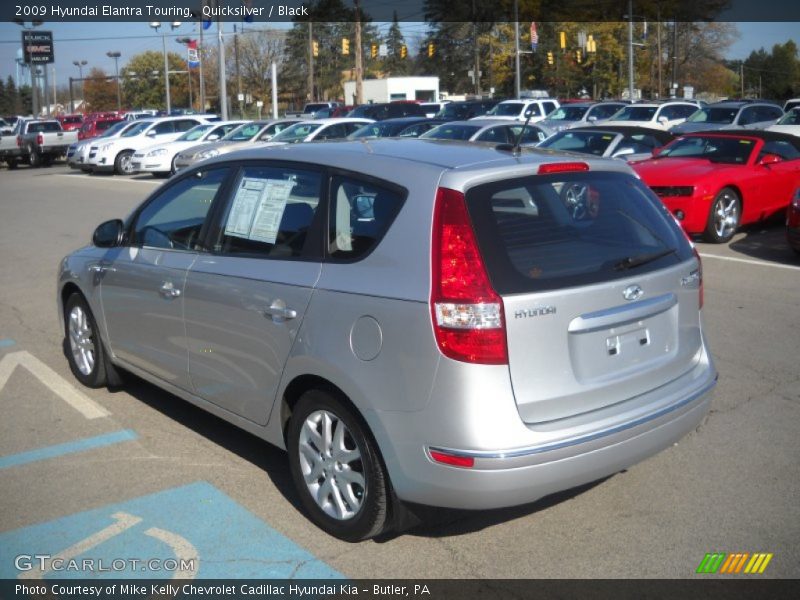 Quicksilver / Black 2009 Hyundai Elantra Touring